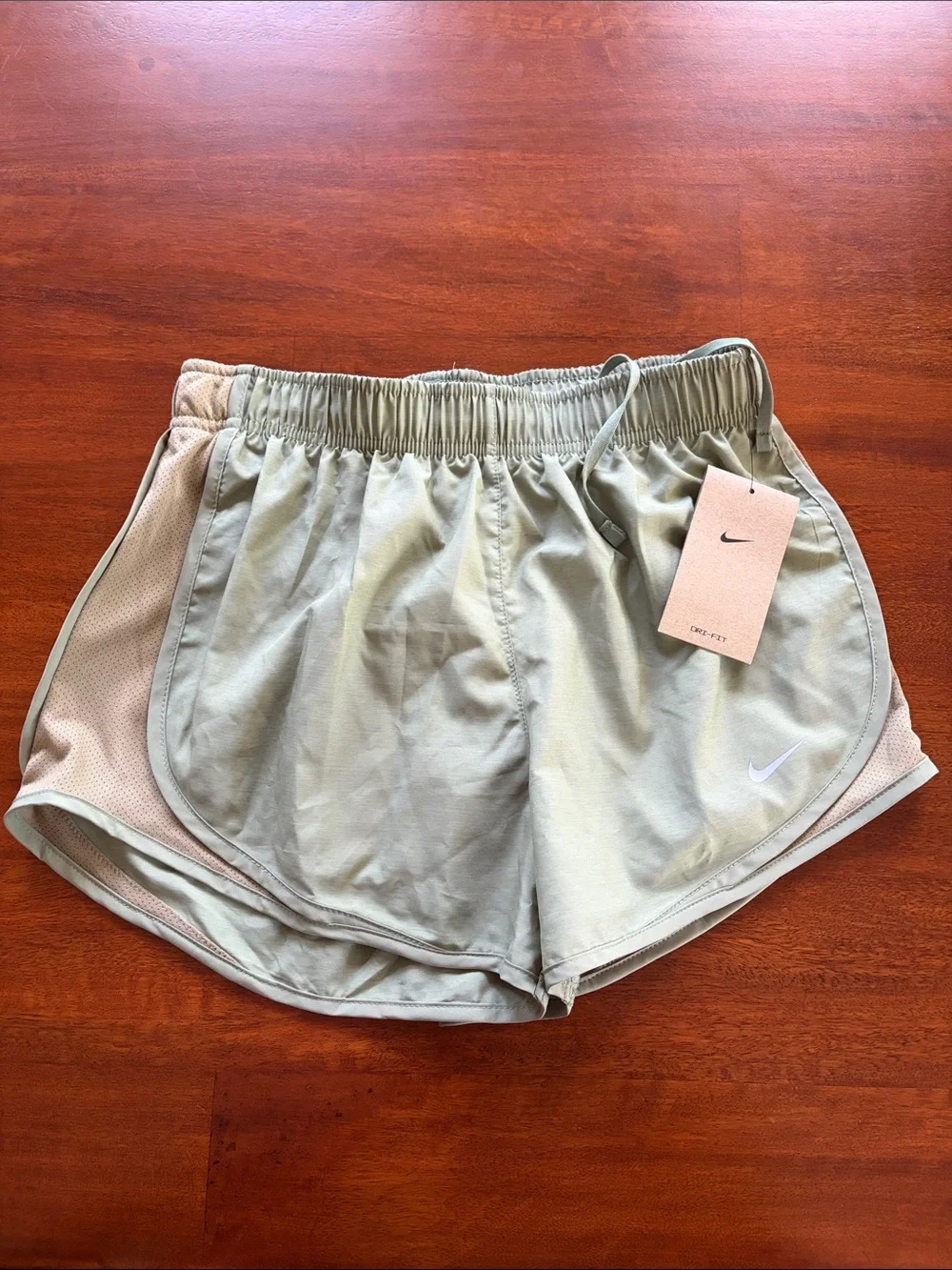 NWT Nike Women's Olive Running Shorts